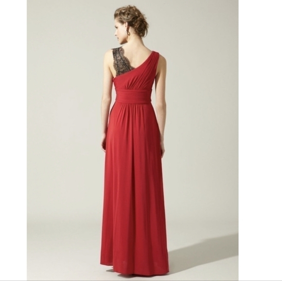 Bcbgmaxazria Red & Black Quenby Cocktail Dress Size XS - Picture 3 of 12